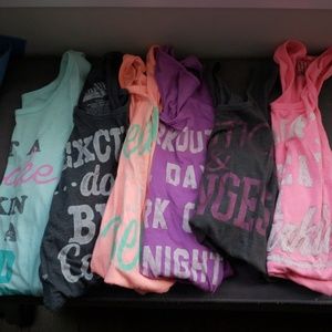 Bundle of 6 Chin Up Workout Tanks